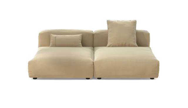 vetsak Sofa Set 01 Large divano modulare crema suave