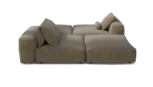 vetsak Sofa Set 08 Daybed divano Loop Loop taupe 6 posti