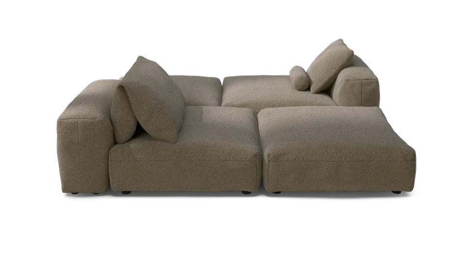 vetsak Sofa Set 08 Daybed divano Loop Loop taupe 6 posti