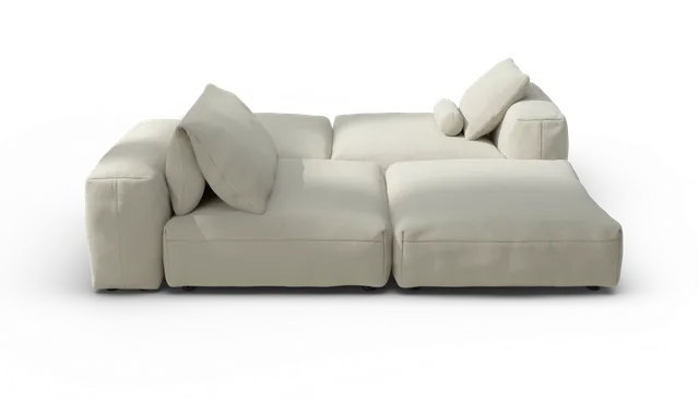 vetsak Sofa Set 08 Daybed divano modulare Ecru Breeze 210x241