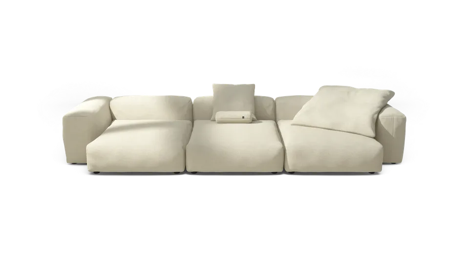 vetsak Sofa Set 05 divano 5 posti Loop Loop Duna modulare