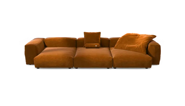 vetsak Sofa Set 05 divano angolare 5 posti miele