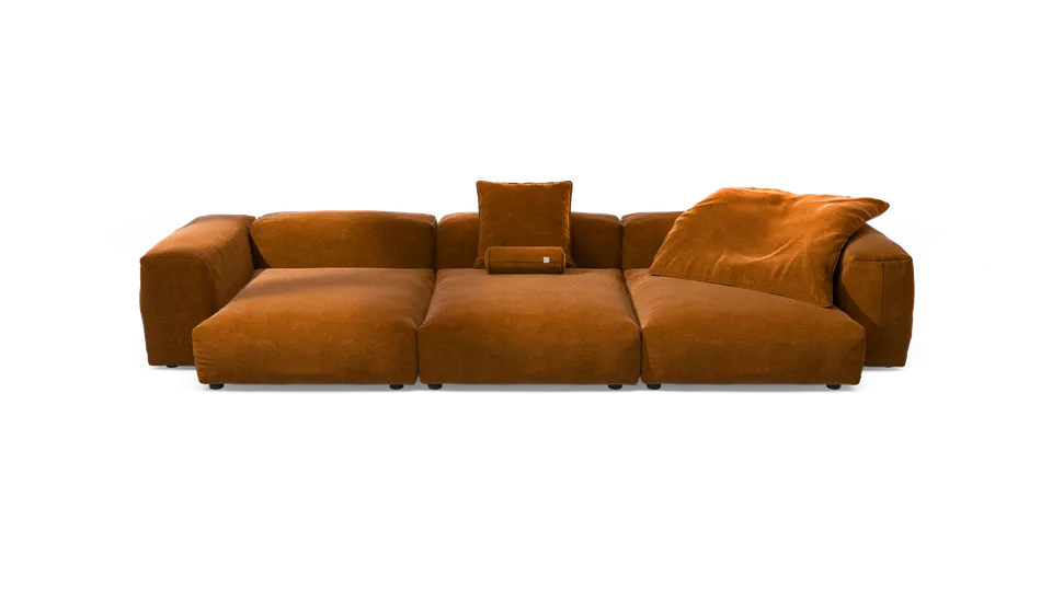 vetsak Sofa Set 05 divano angolare 5 posti miele