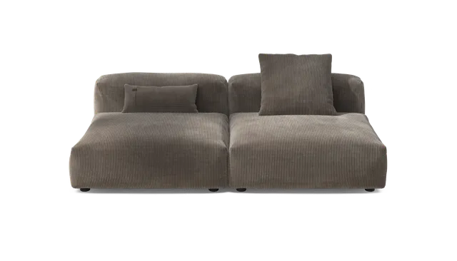 vetsak Sofa Set 01 L divano modulare mocha velluto