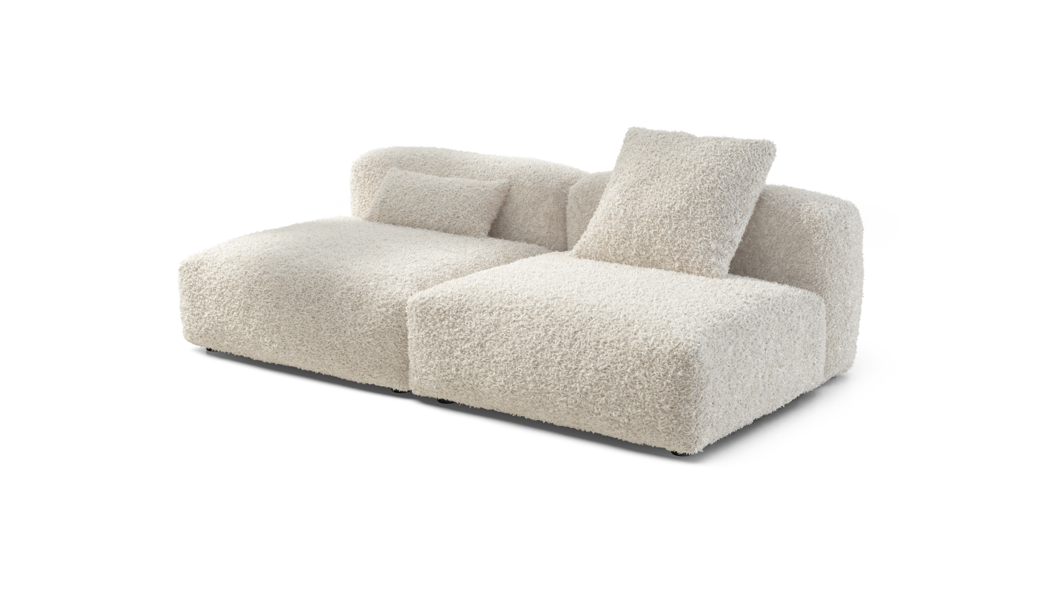 vetsak Sofa Set 01 Large divano modulare Doodle crema 210x115
