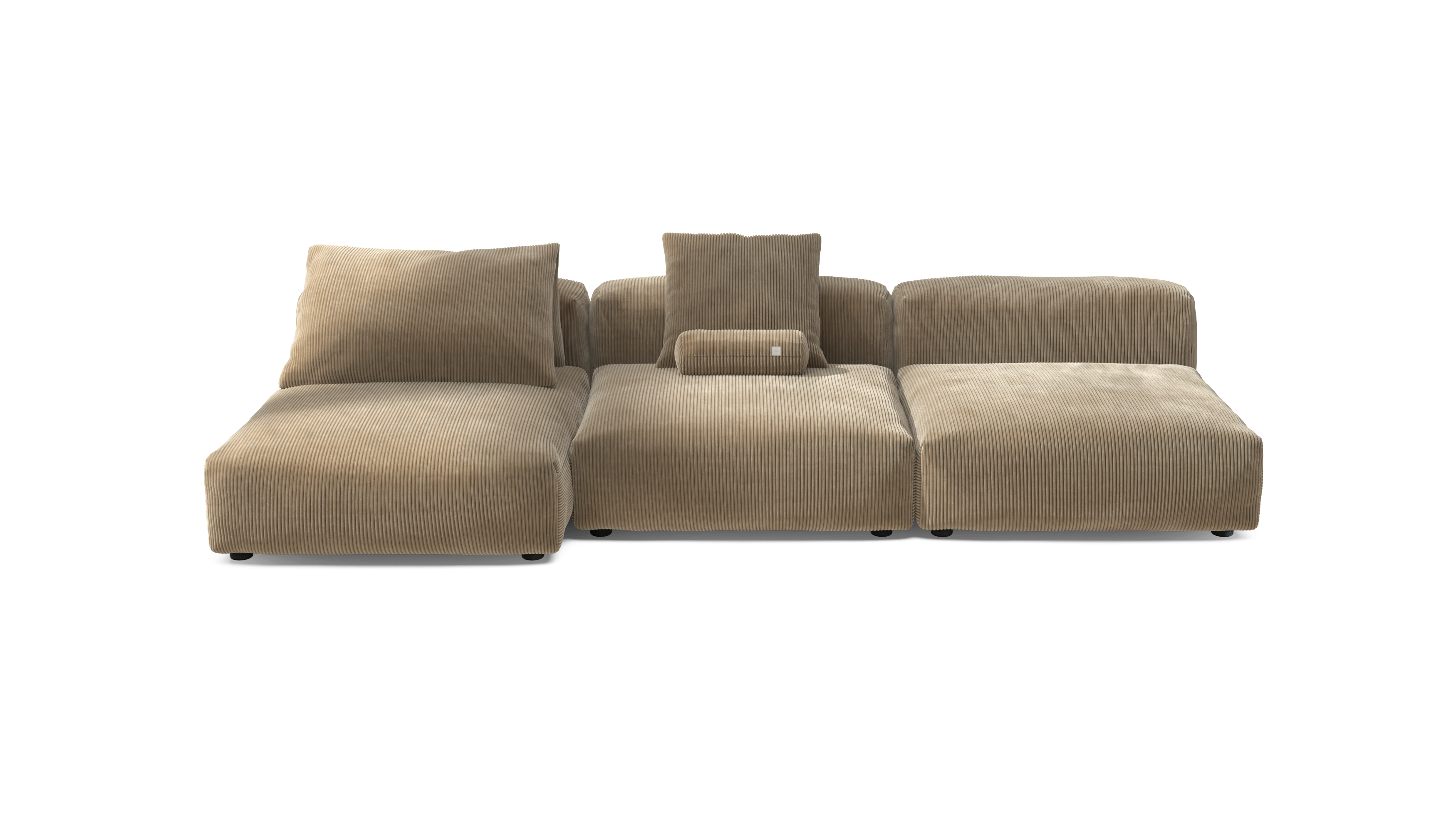 vetsak Sofa Set 04 divano modulare 5 posti sabbia seduta profonda