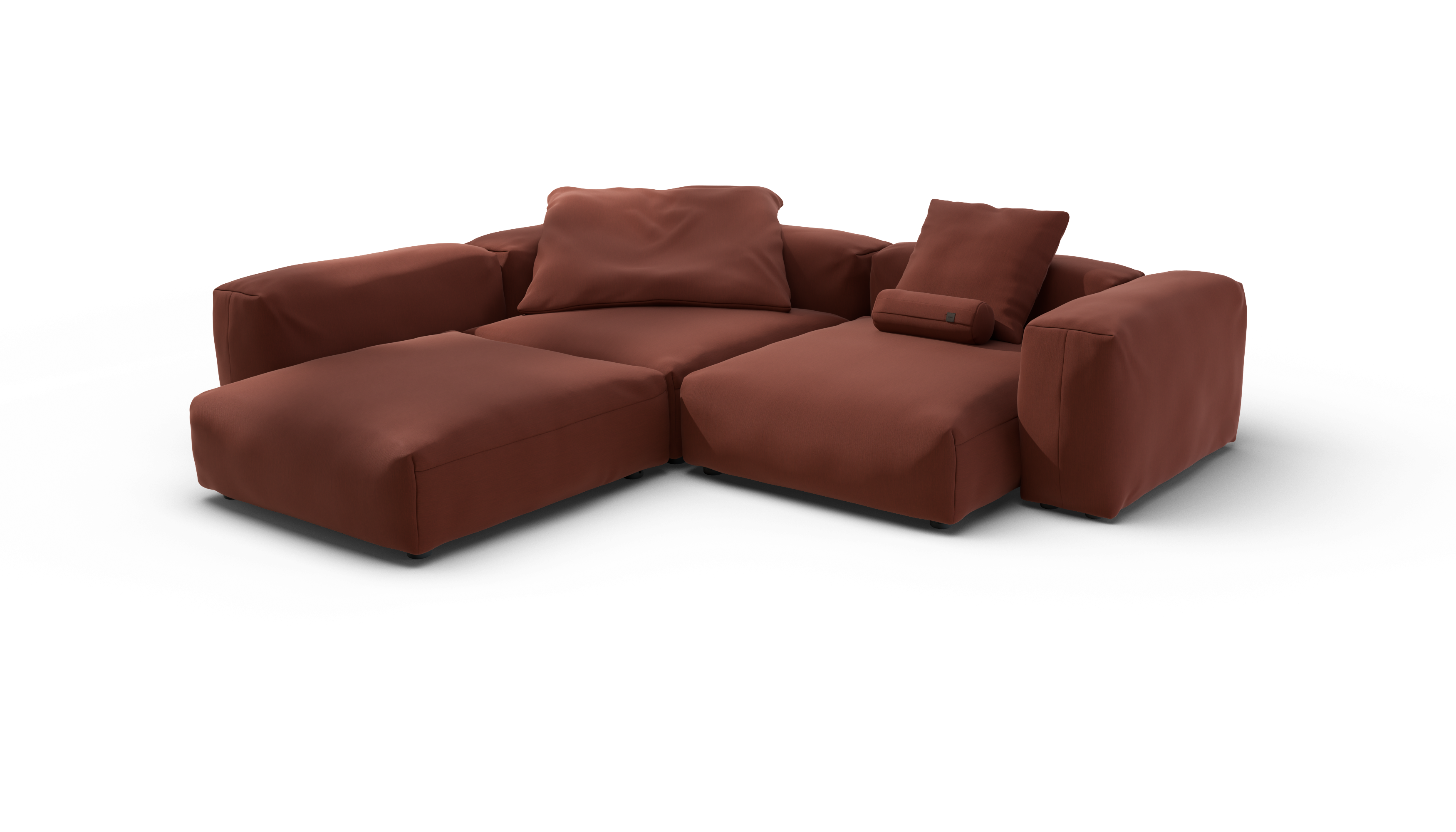Vetsak Sofa Set 05 divano 5 posti zafferano da esterno