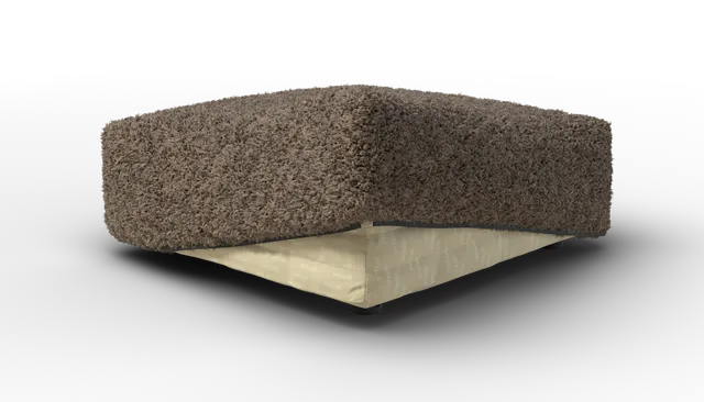 vetsak Cover Sofa Seat Small fodera divano Doodle Cacao 105x63