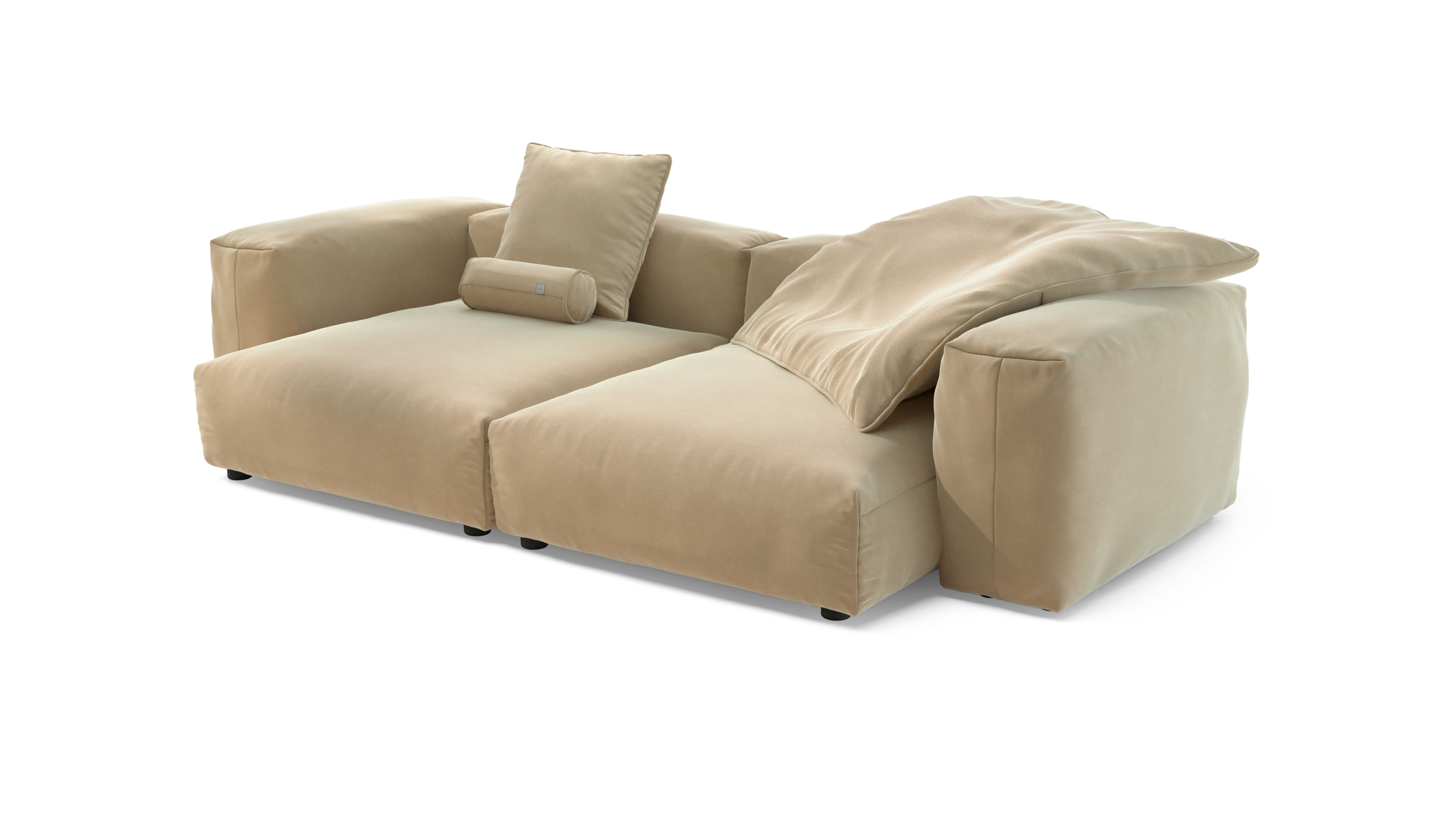 vetsak Sofa Set 02 XLarge divano crema 272x136 seduta profonda