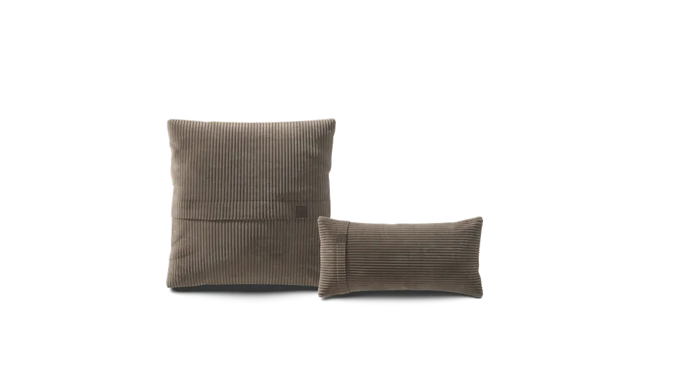 vetsak Pillow Set 1 set cuscini mocha in velluto a coste