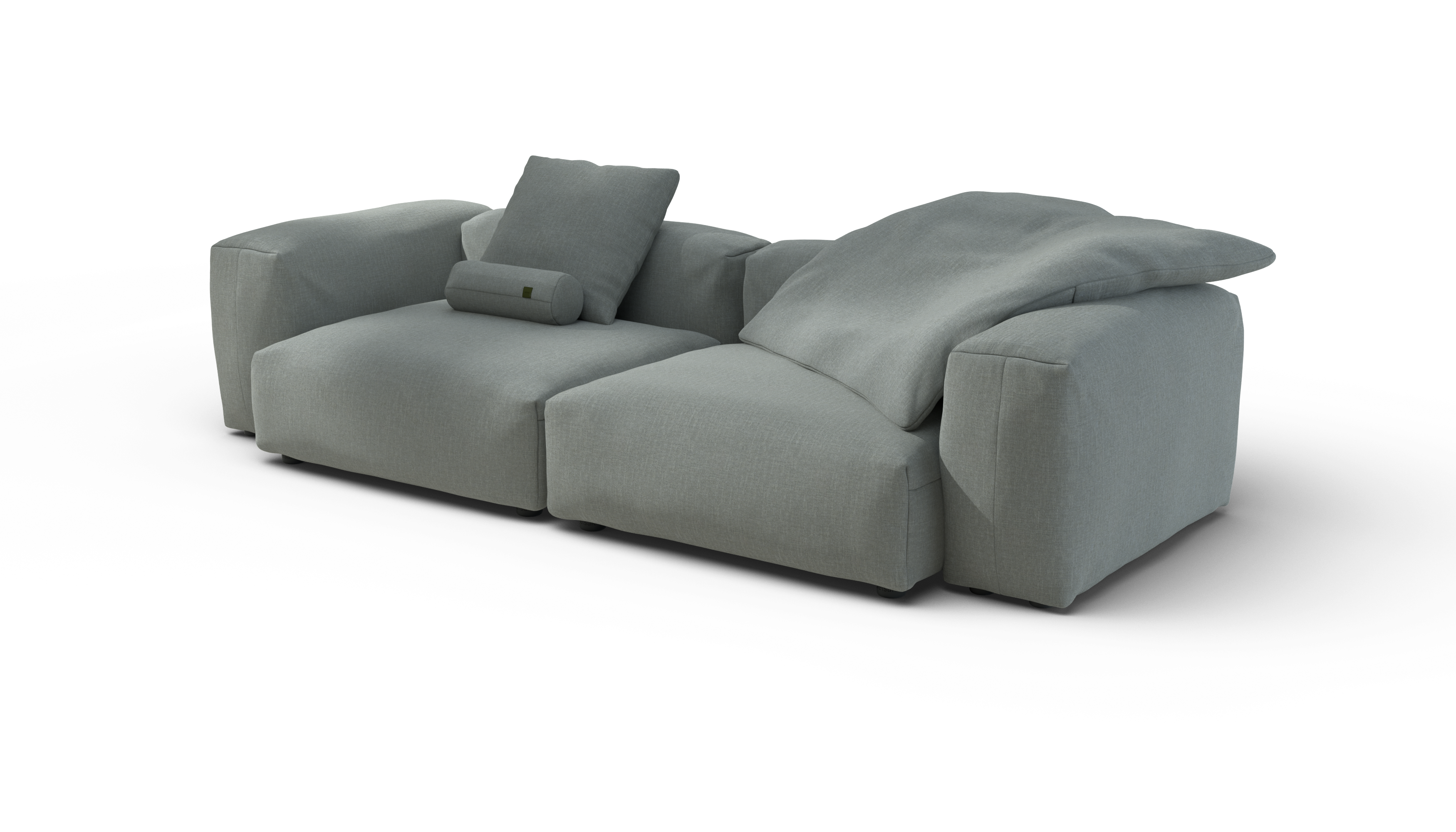 vetsak Sofa Set 02 Large divano modulare Breeze salvia 272x115