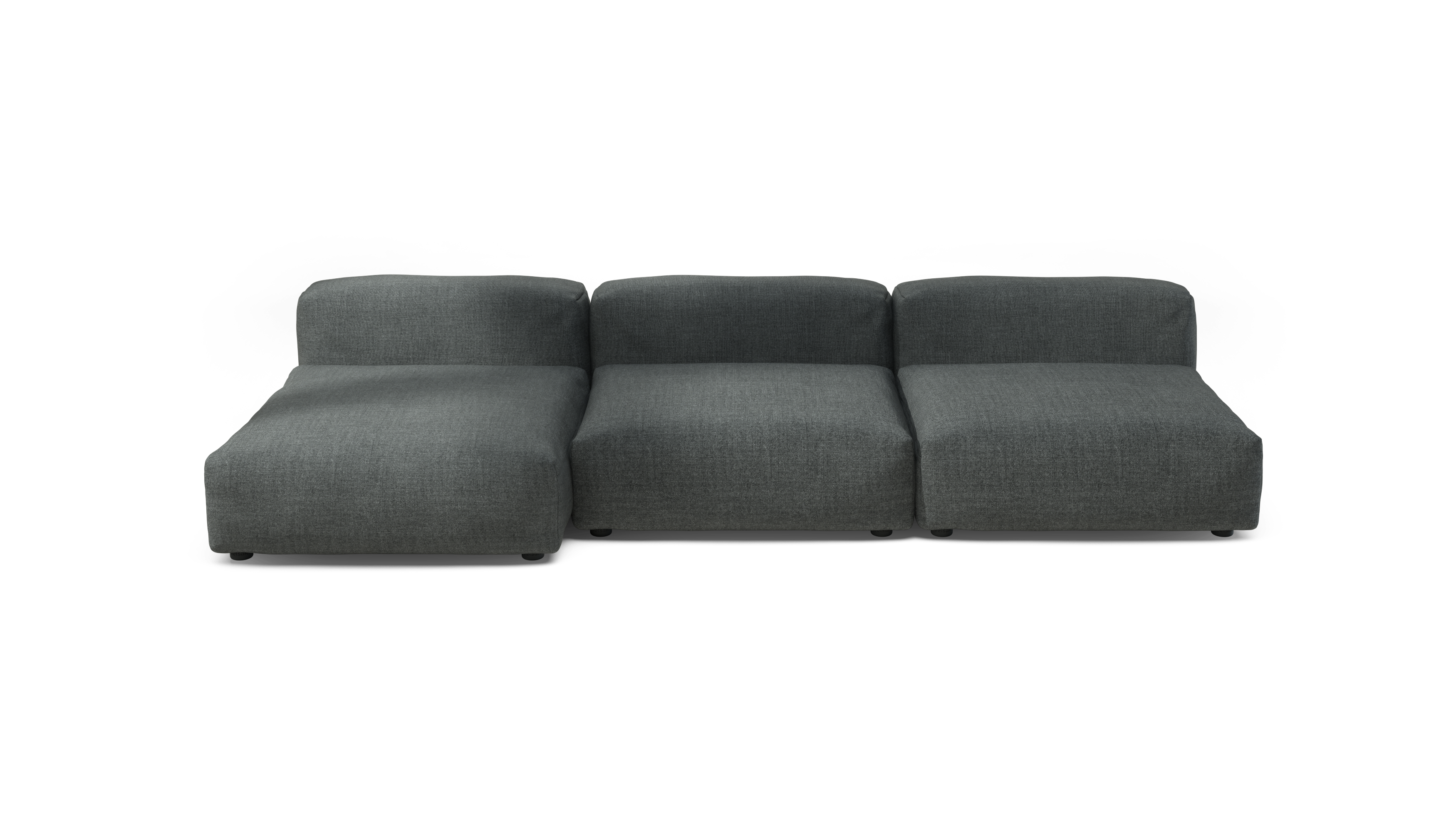 vetsak Sofa Set 04 divano modulare Pique Dark Grey 315x136