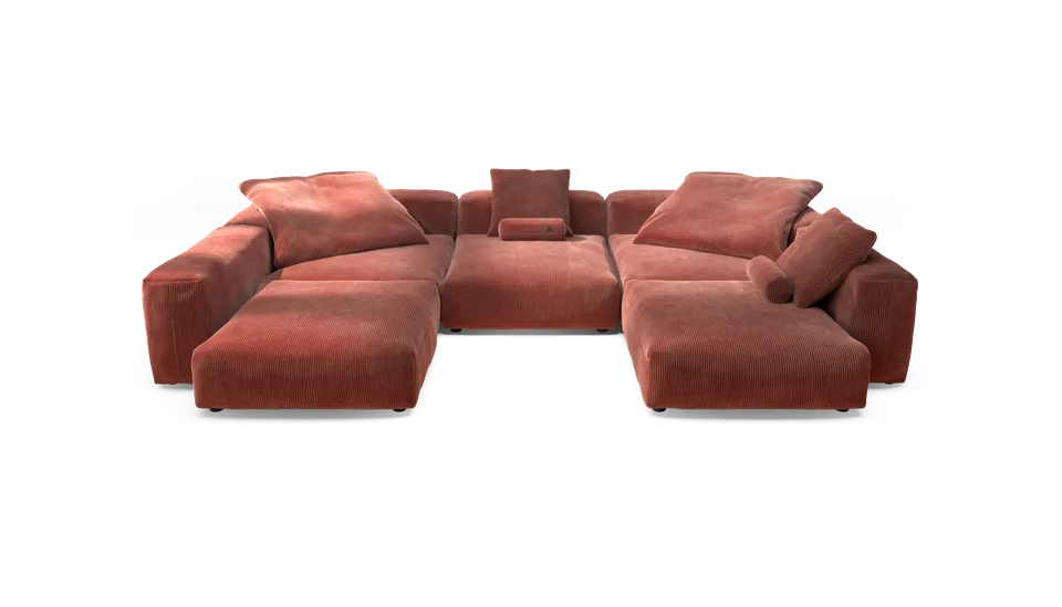 vetsak Sofa Set 06 divano angolare Brick 377x241