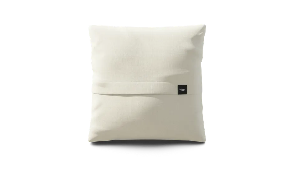 vetsak Big Pillow cuscino piqué crema da esterno