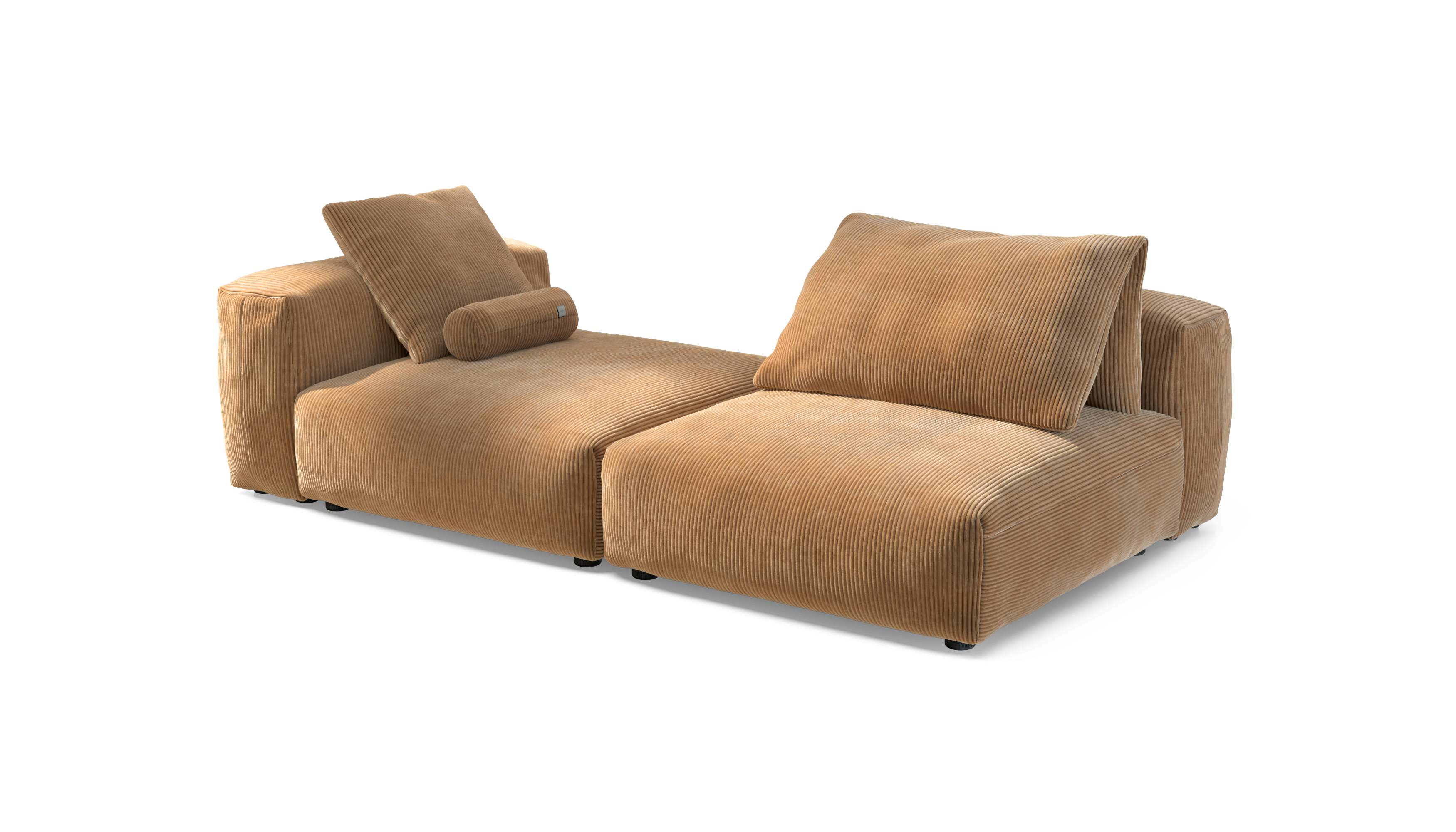 vetsak Sofa Set 01 XLarge divano modulare velluto cammello