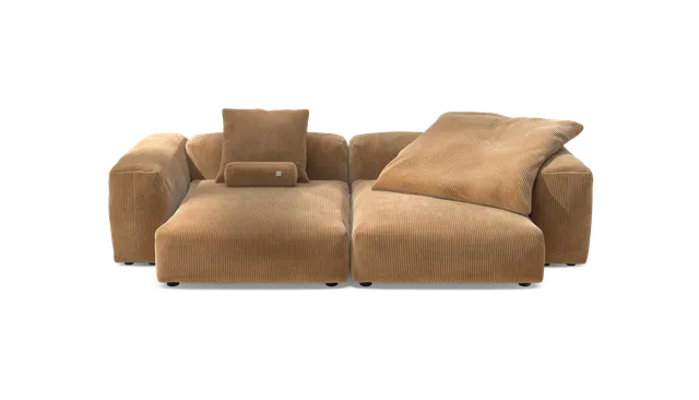 vetsak Sofa Set 02 XLarge divano modulare cammello 272x136