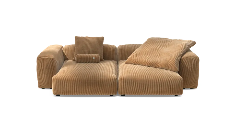 vetsak Sofa Set 02 XLarge divano modulare cammello 272x136