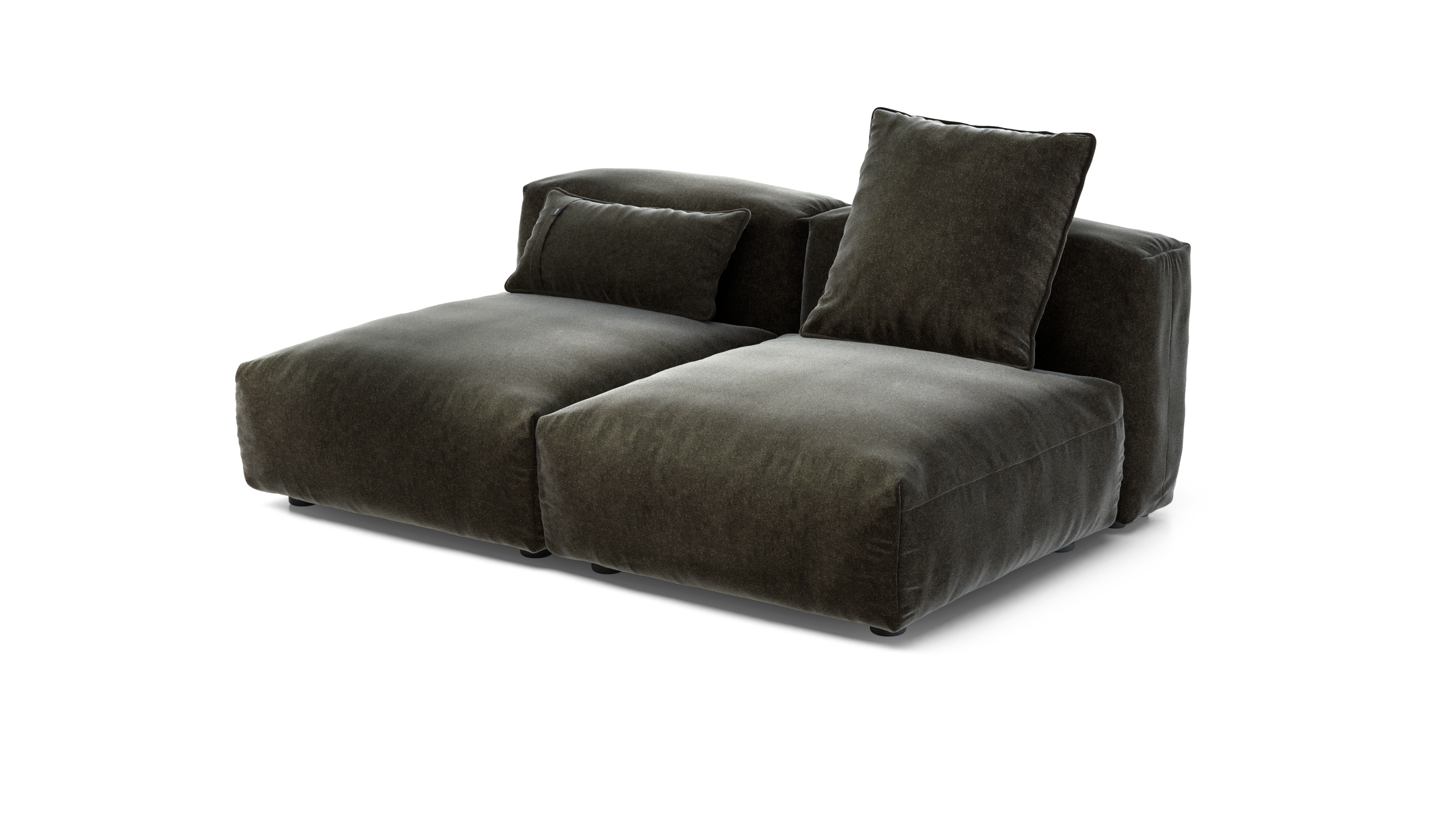 vetsak Sofa Set 01 M divano suave antracite sfoderabile