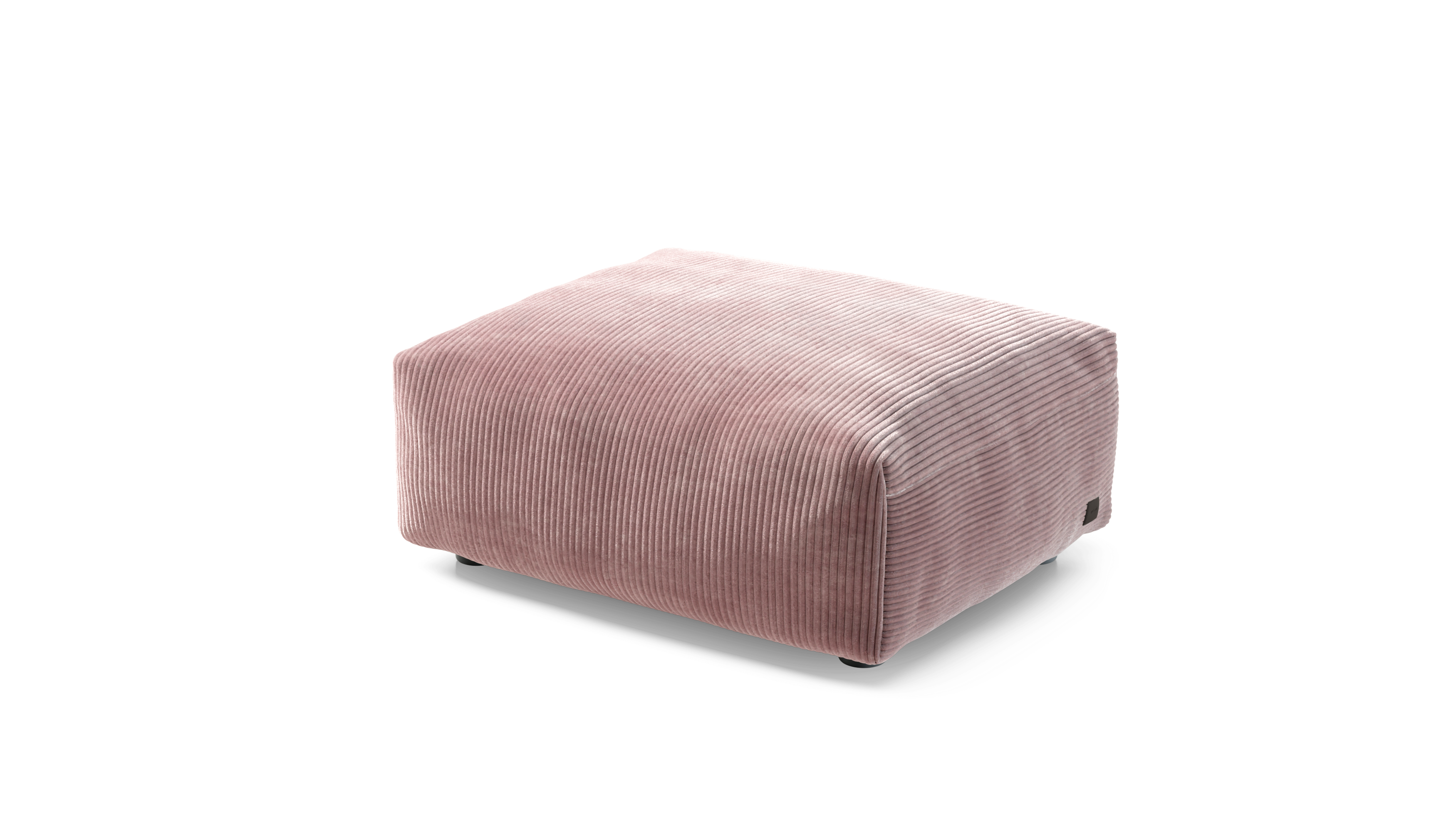 vetsak Cover Sofa Seat XSmall fodera velluto rosa 84x63