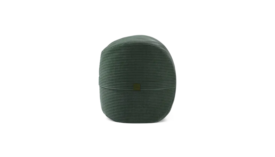 vetsak Footsak poggiapiedi Cord Velour Hunter velluto