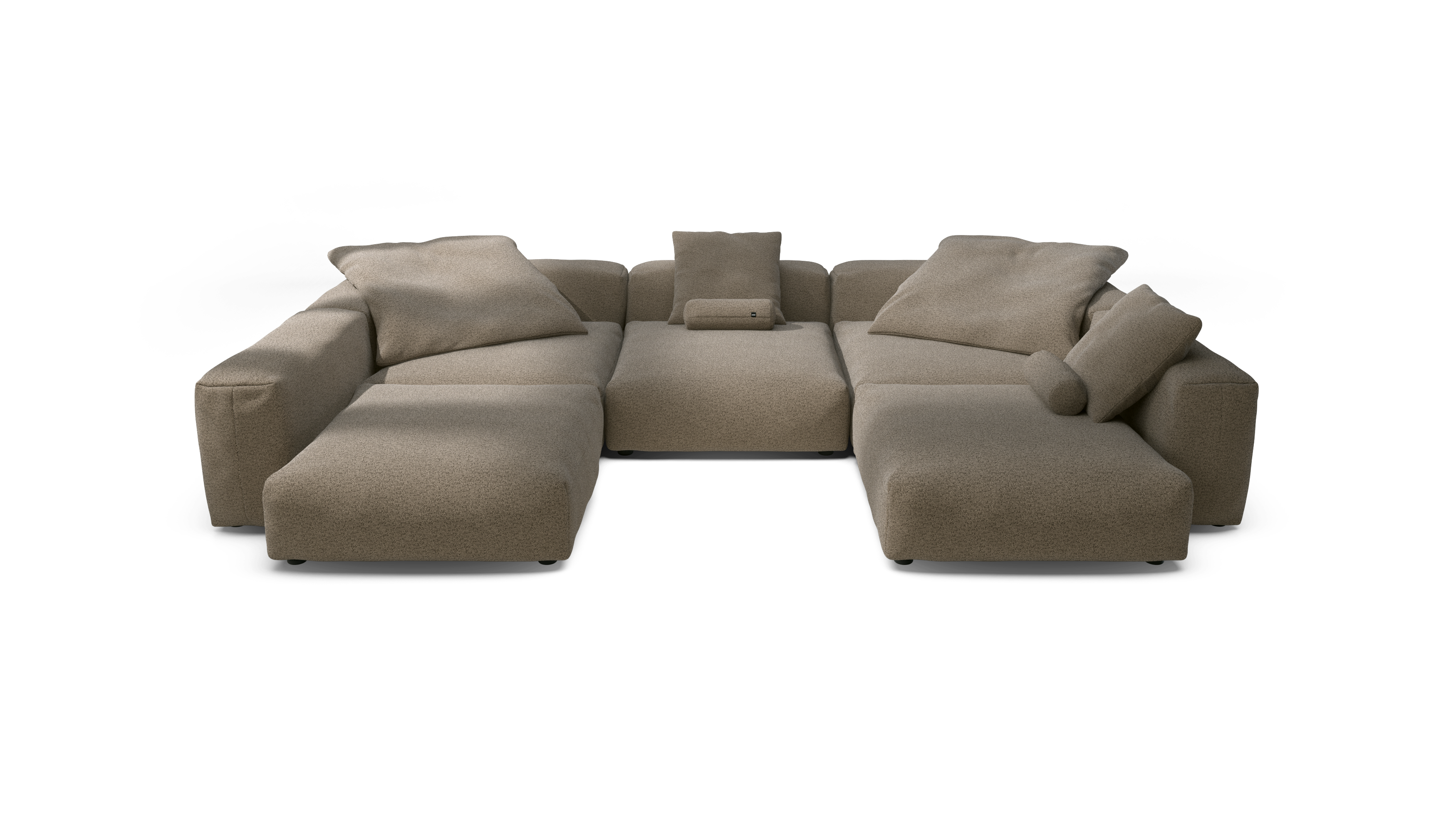 vetsak Sofa Set 06 divano Loop Loop taupe 7 posti 377x241