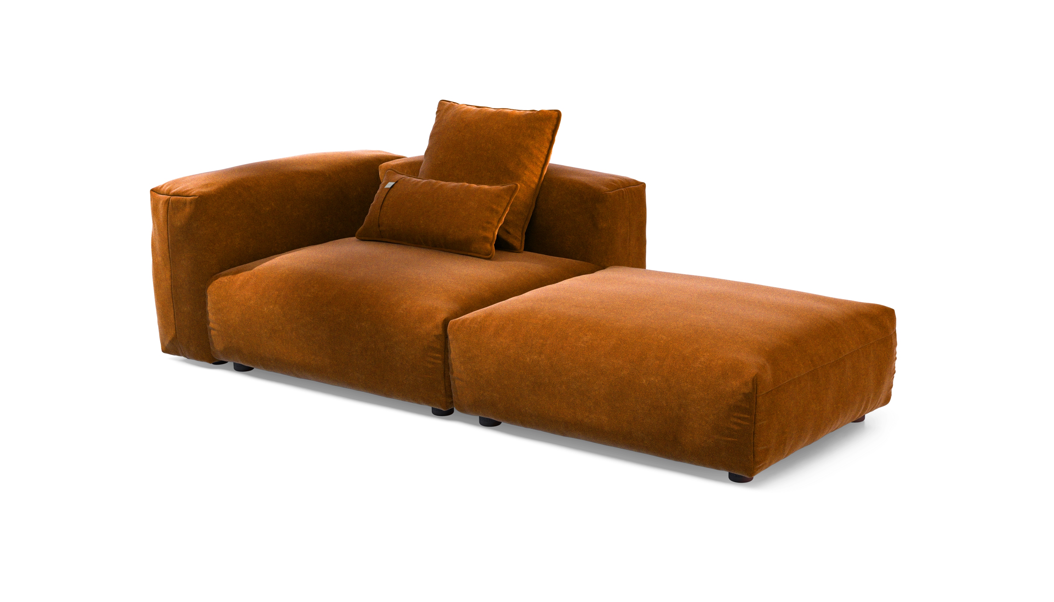 vetsak Sofa Set 01 Large divano miele 210x115 modulare