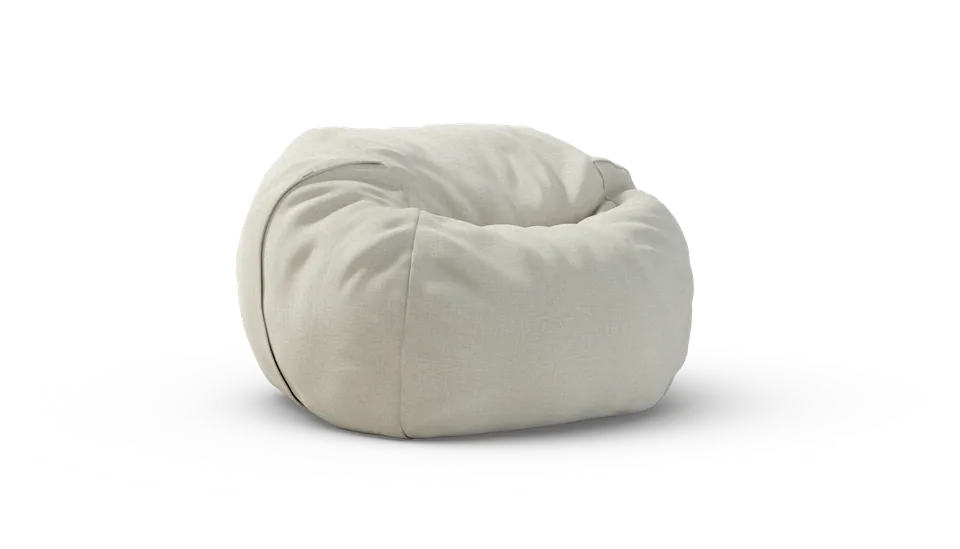 vetsak Beanbag Medium pouf Ecru in Breeze