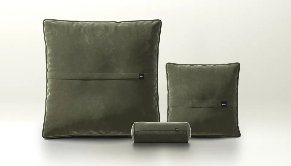 vetsak Set 2 cuscini Suave pino 2 pezzi verde