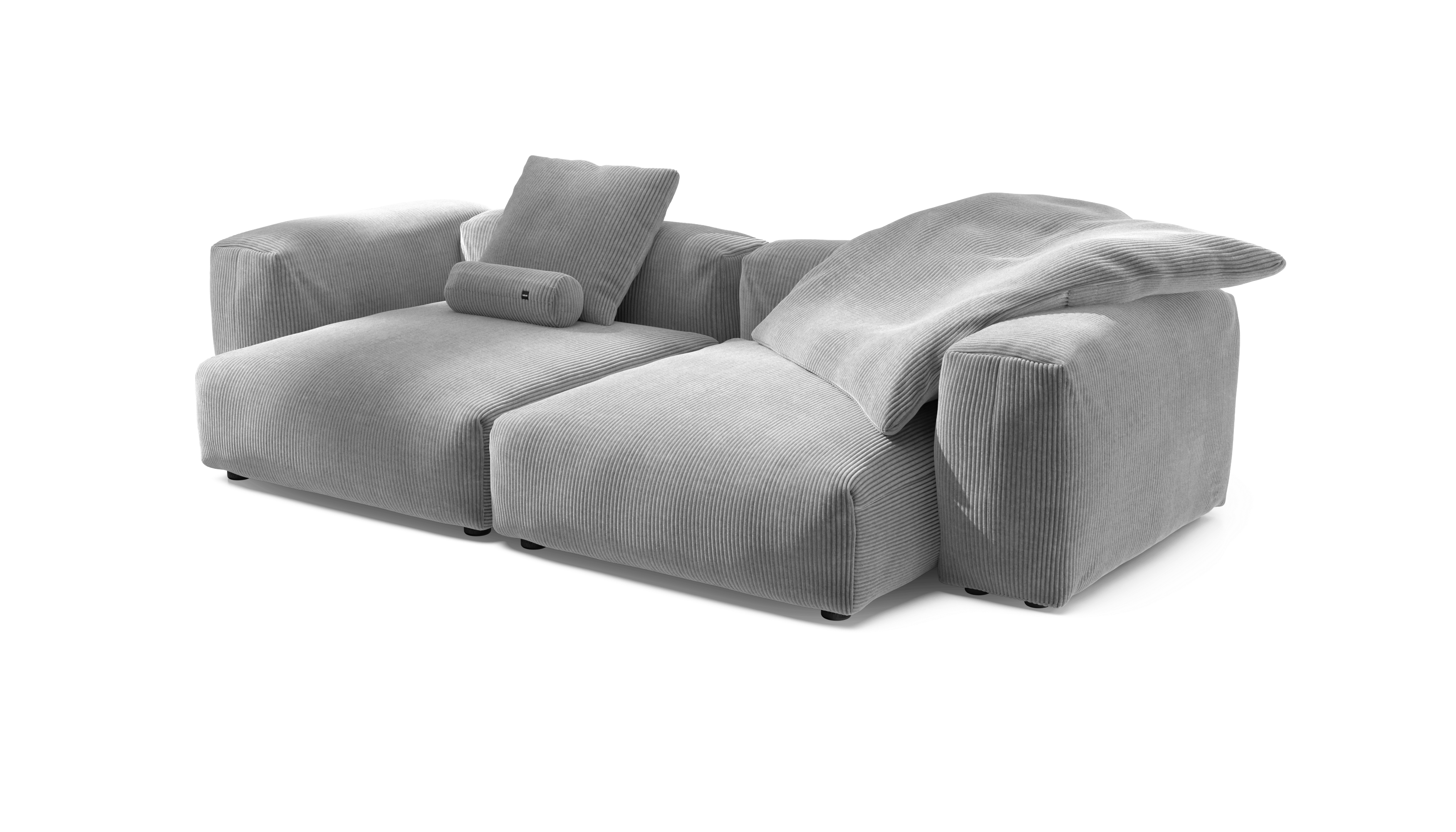 vetsak Sofa Set 02 XLarge divano grigio chiaro 272x136