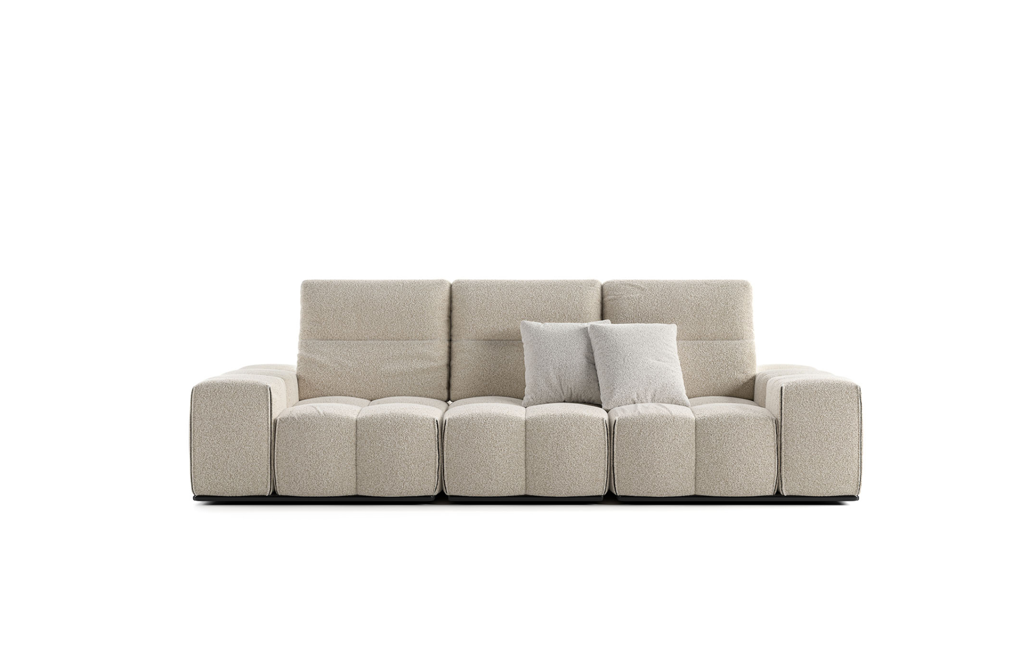 Cubo Rosso Atelier Block divano soggiorno