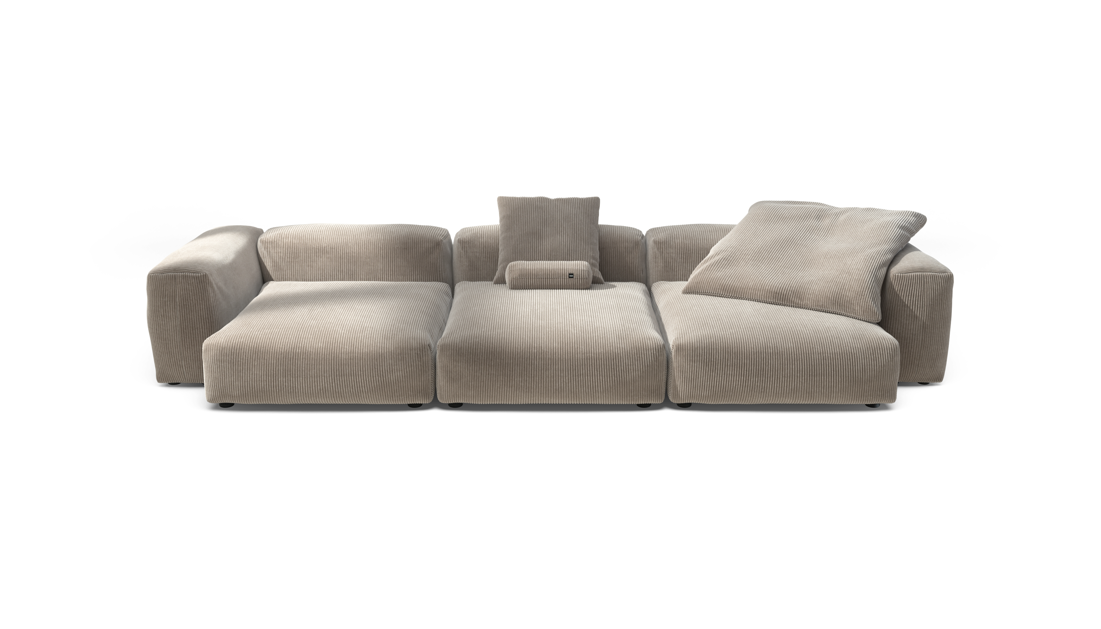 vetsak Sofa Set 05 divano modulare 5 posti platino