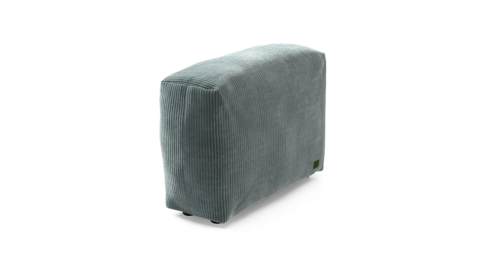 vetsak Sofa Side Medium modulo divano menta velluto