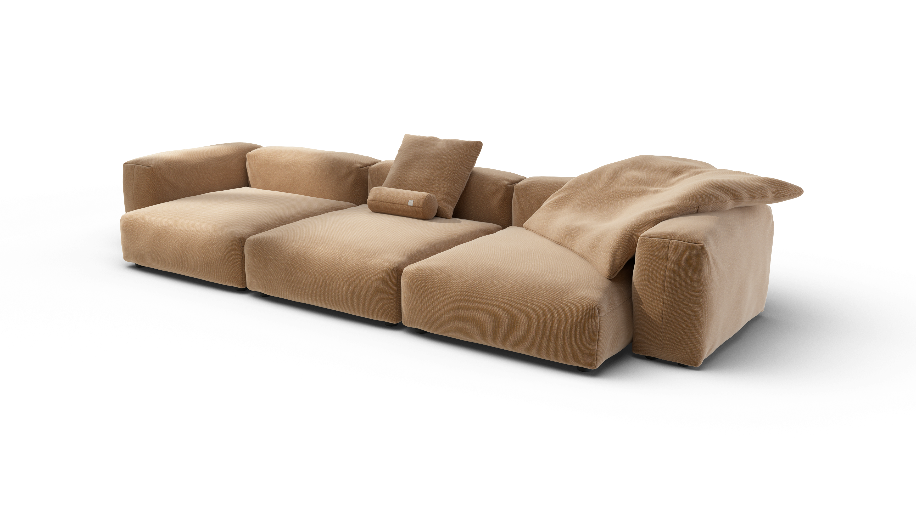 vetsak Pique Sofa Set 05 divano angolare wheat 5 posti