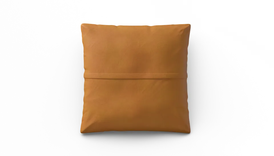 vetsak Jumbo Pillow cuscino pelle marrone