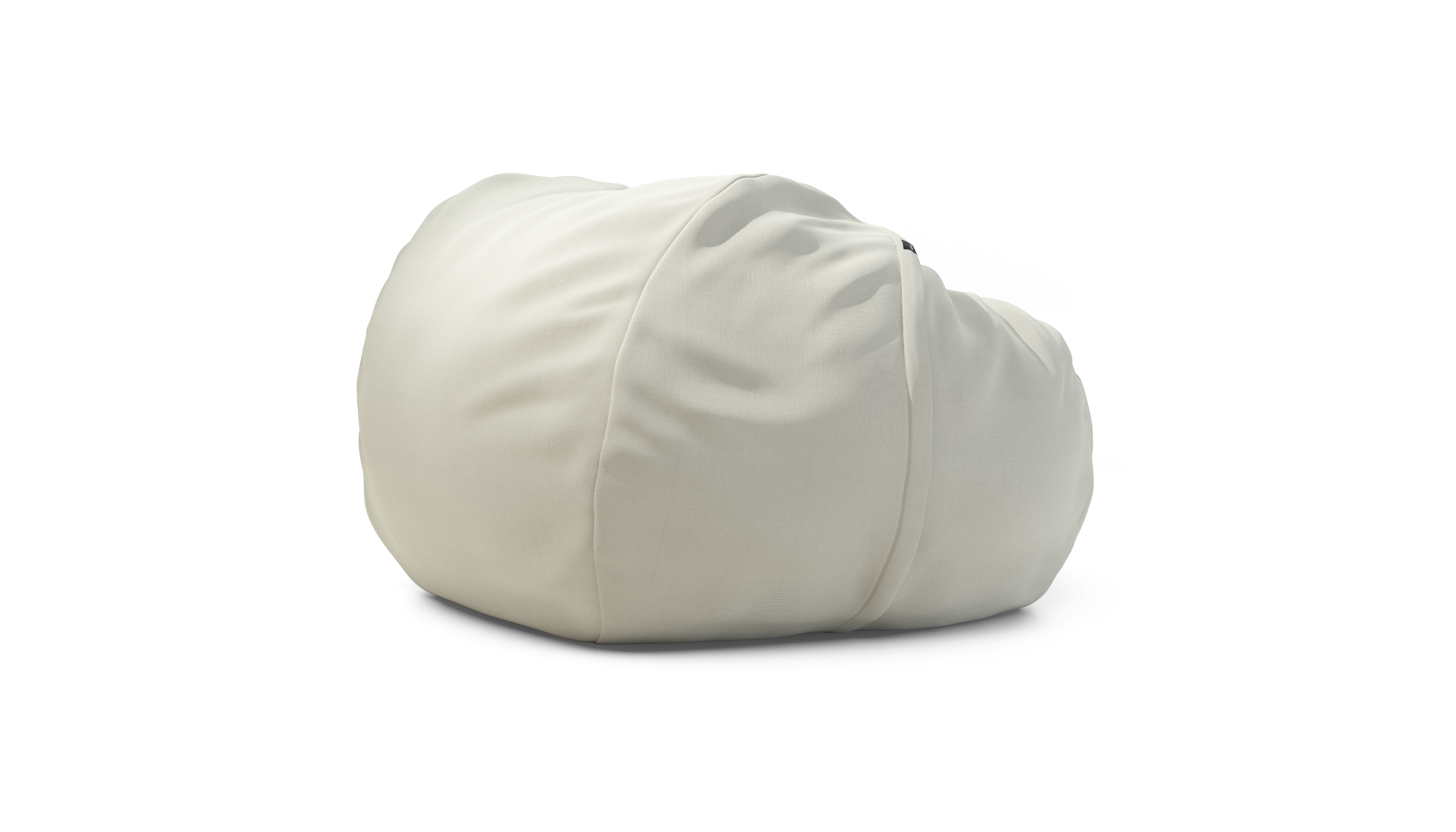 vetsak Cover Beanbag Large fodera pouf piquet crema
