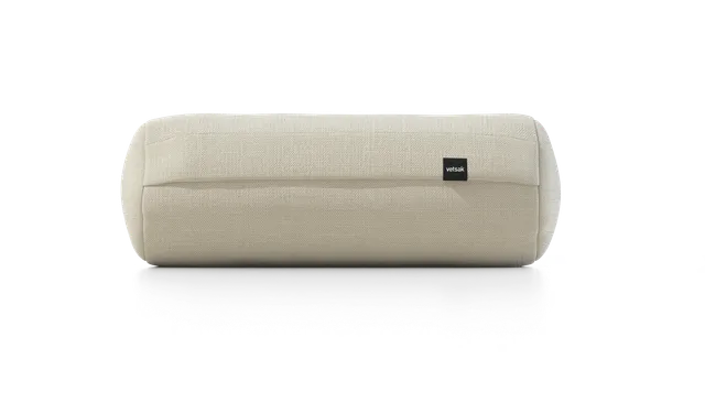 vetsak Noodle cuscino cilindrico Pique Beige da esterno