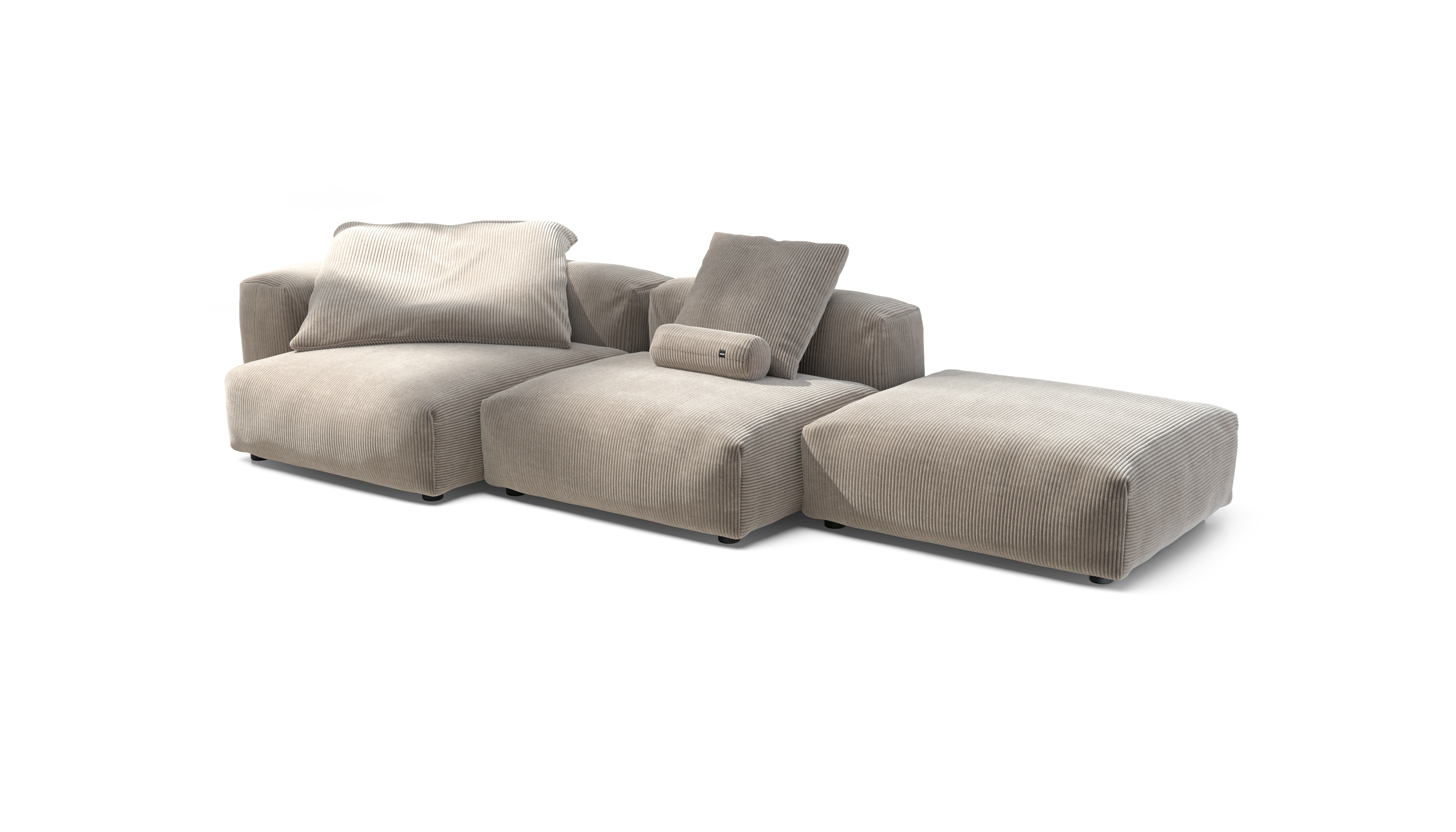 vetsak Sofa Set 04 divano modulare 5 posti platinum