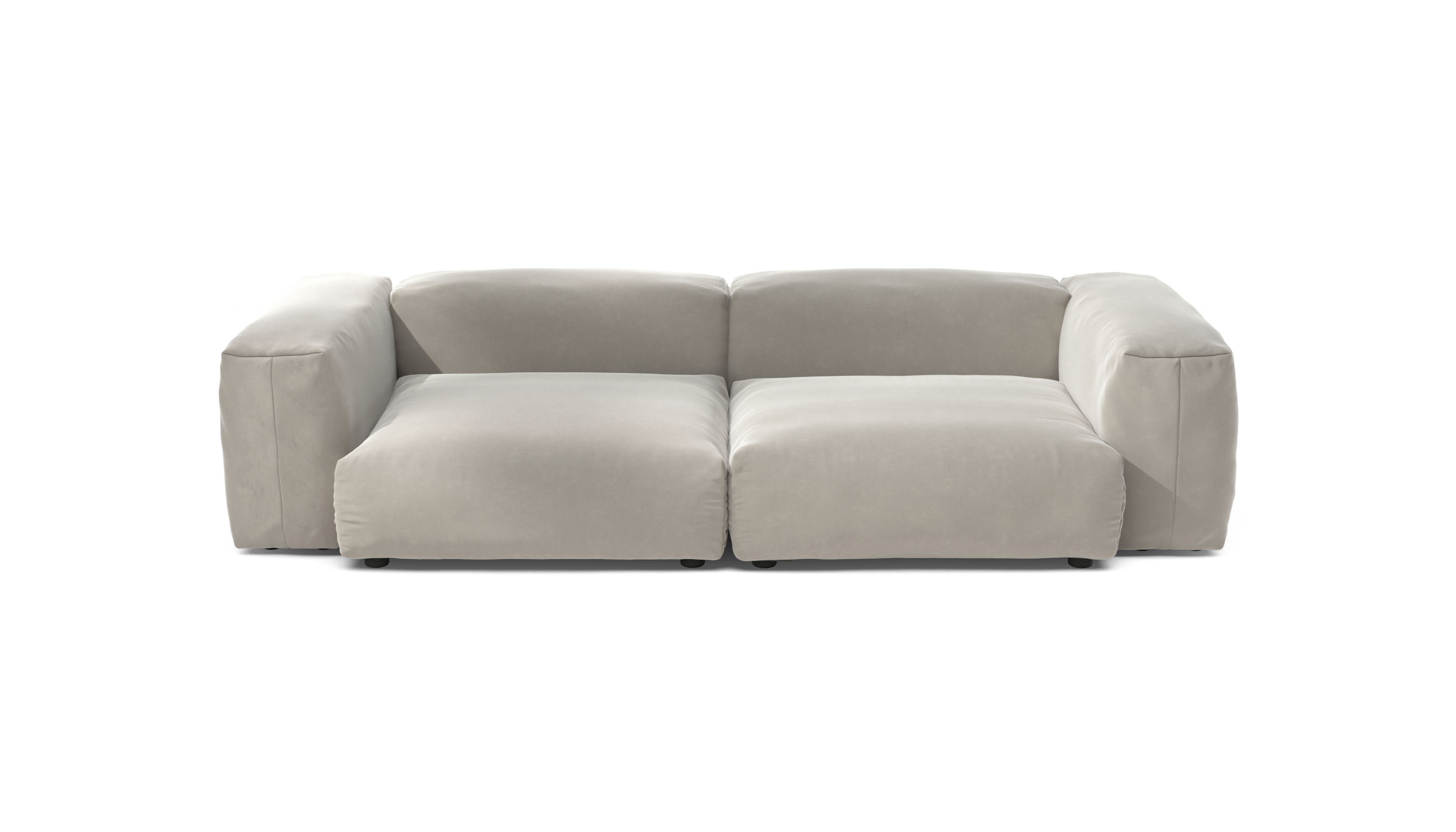 vetsak Sofa Set 02 Large divano modulare Suave Clay 272x115