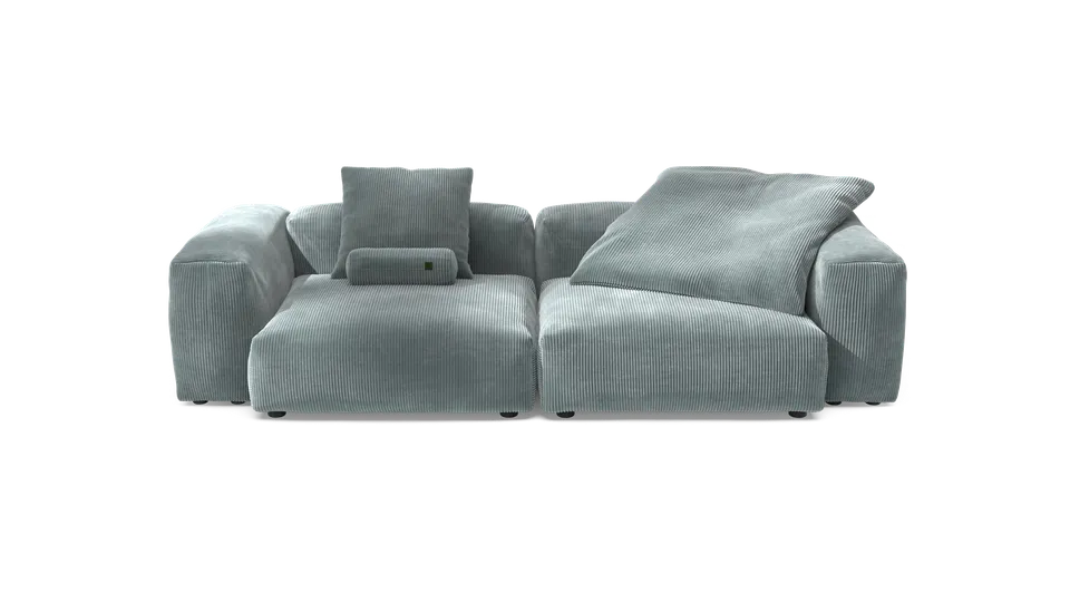 vetsak Sofa Set 02 Large divano Mint 272x115 sfoderabile