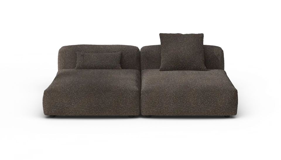 vetsak Sofa Set 01 Large divano Nub noce 3,5 posti