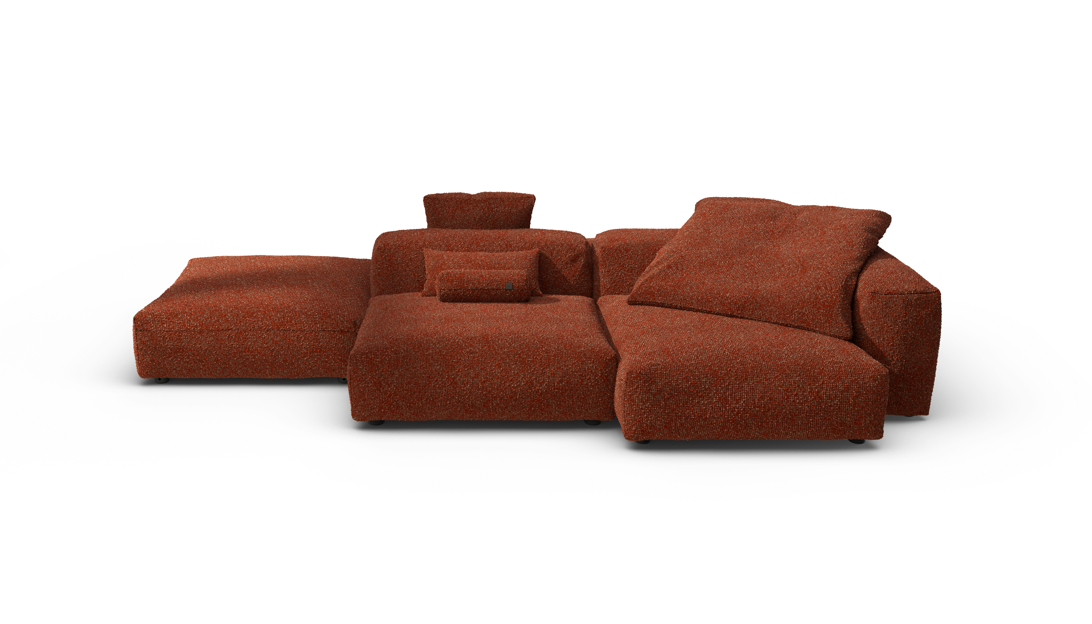 vetsak Sofa Set 09 The Island divano modulare 6 posti Nub Sienna