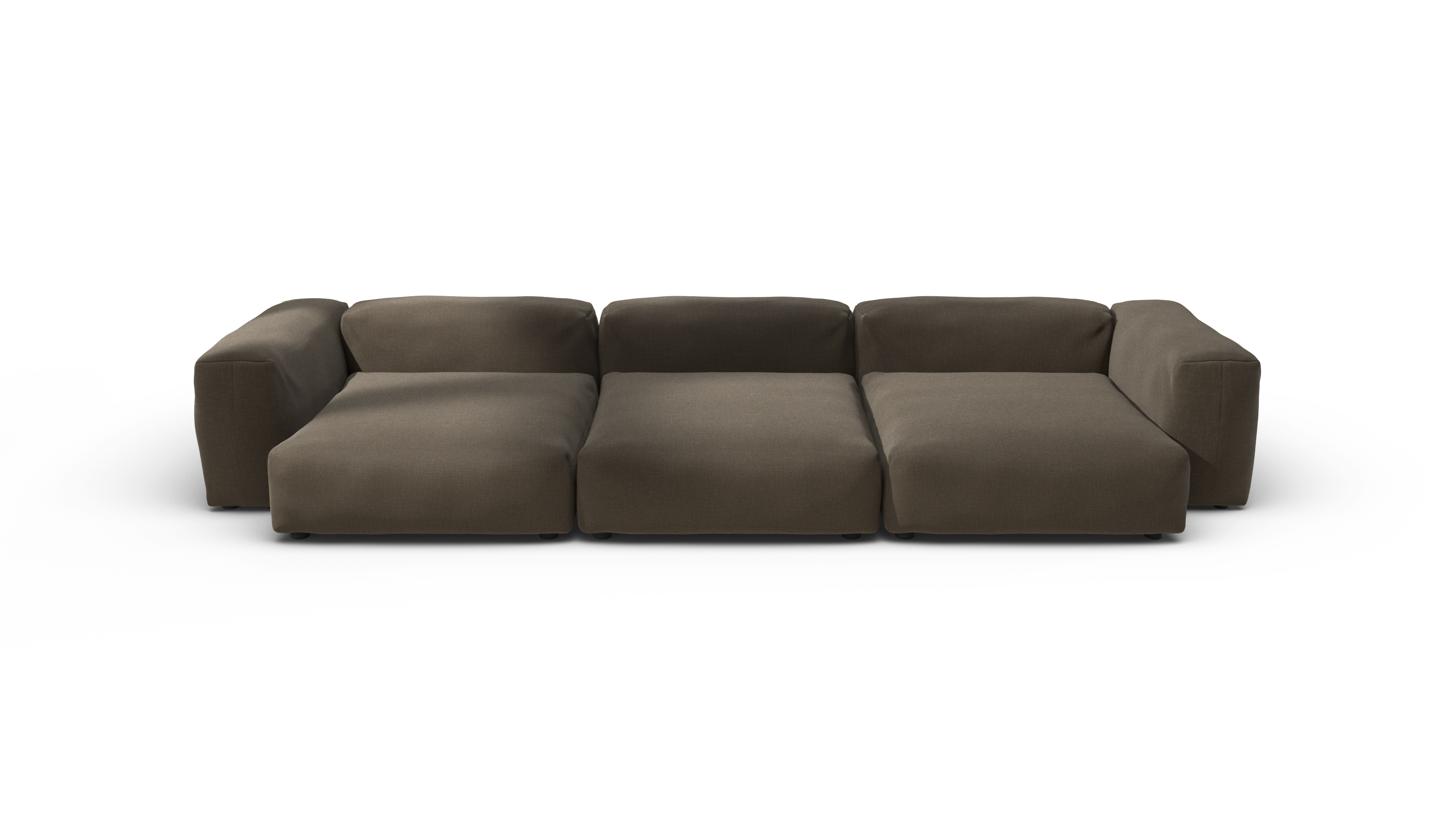 vetsak Sofa Set 05 divano modulare marrone 5 posti