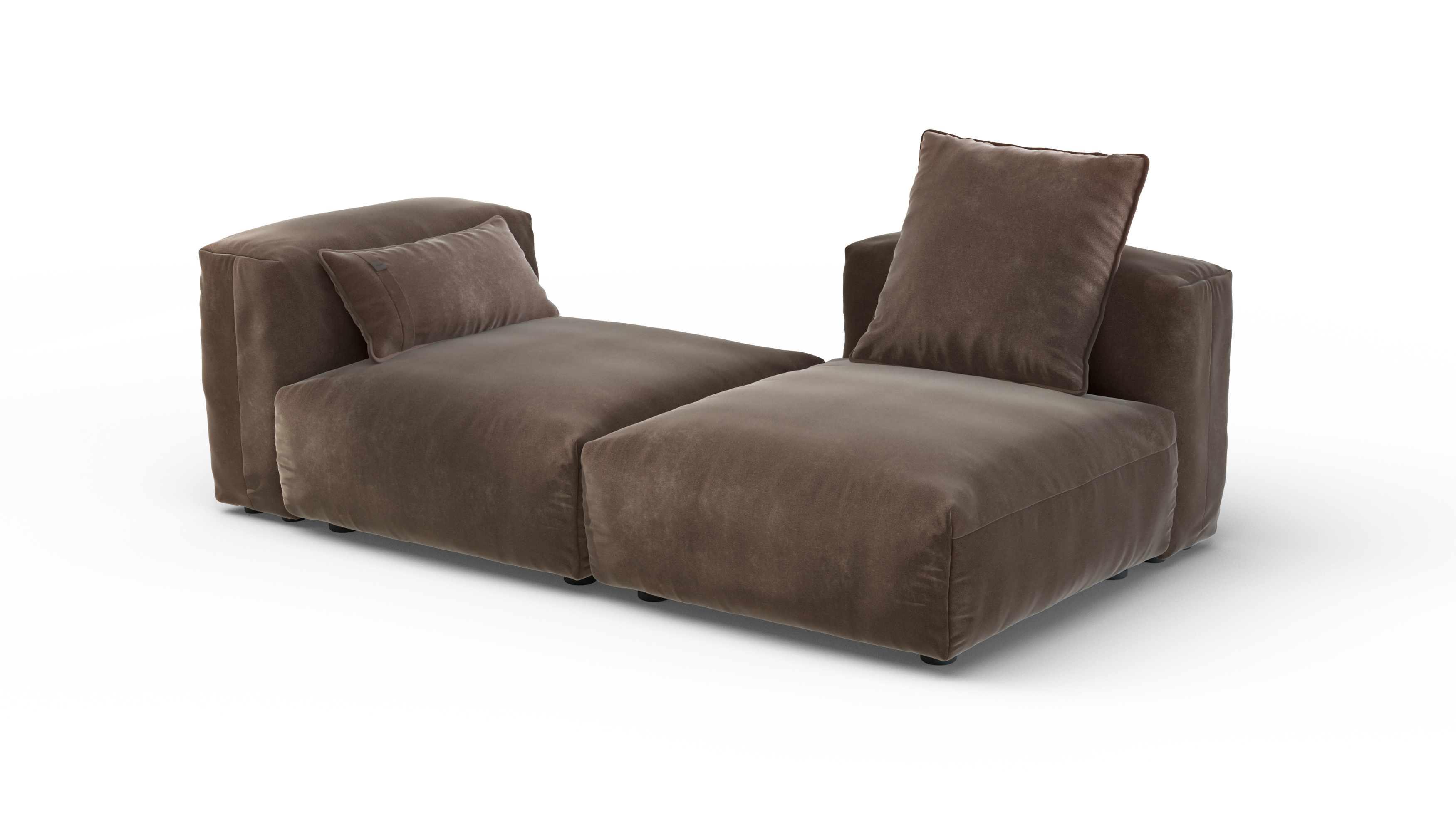 vetsak Sofa Set 01 Medium divano modulare espresso 168x115
