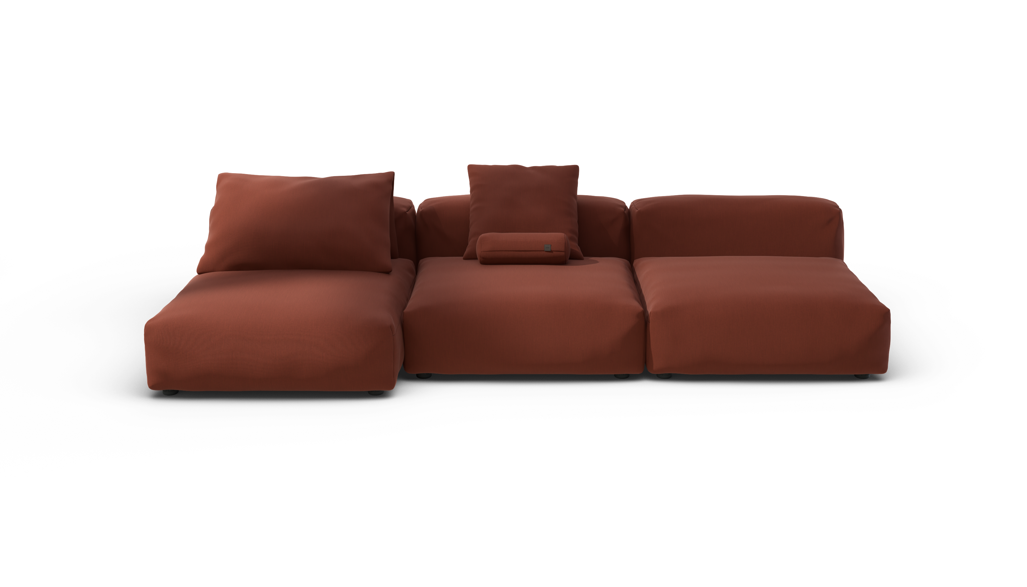 vetsak Sofa Set 04 divano 5 posti zafferano da esterno