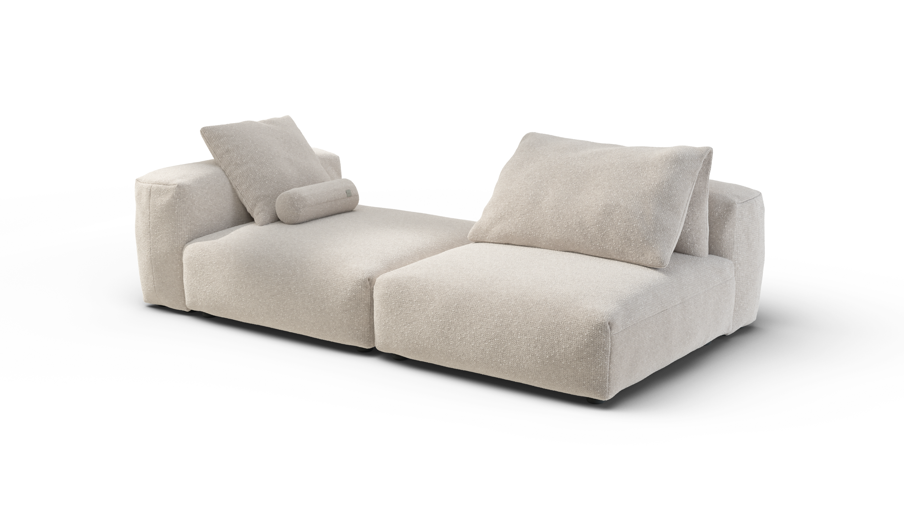 vetsak Sofa Set 01 XLarge divano modulare Nub Creme 4 posti