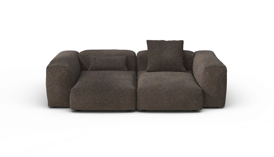 vetsak Sofa Set 02 Medium divano 2,5 posti noce