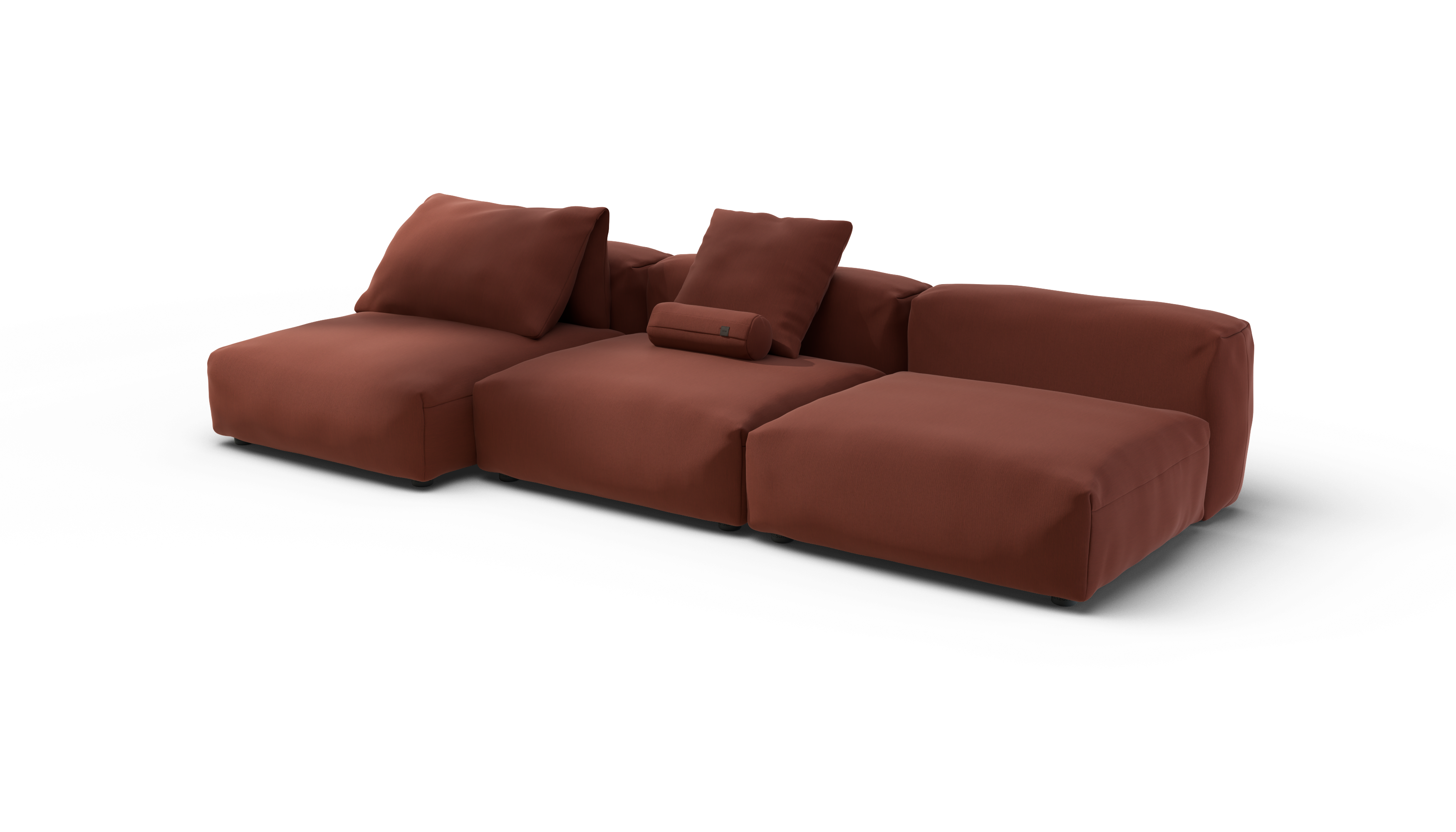 vetsak Sofa Set 04 divano 5 posti zafferano da esterno
