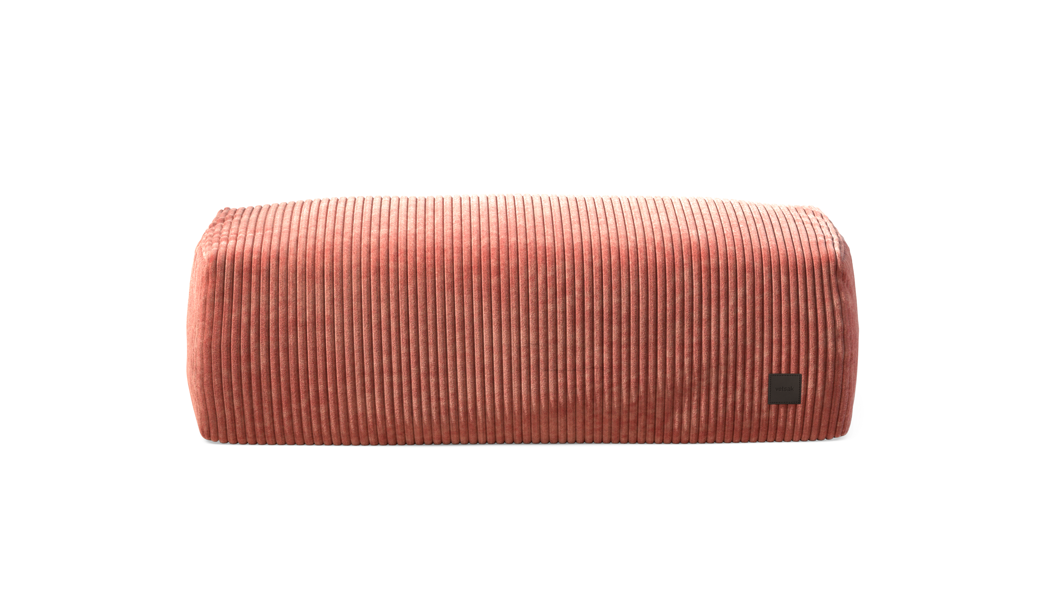 vetsak Lounge Pillow cuscino divano velluto brick
