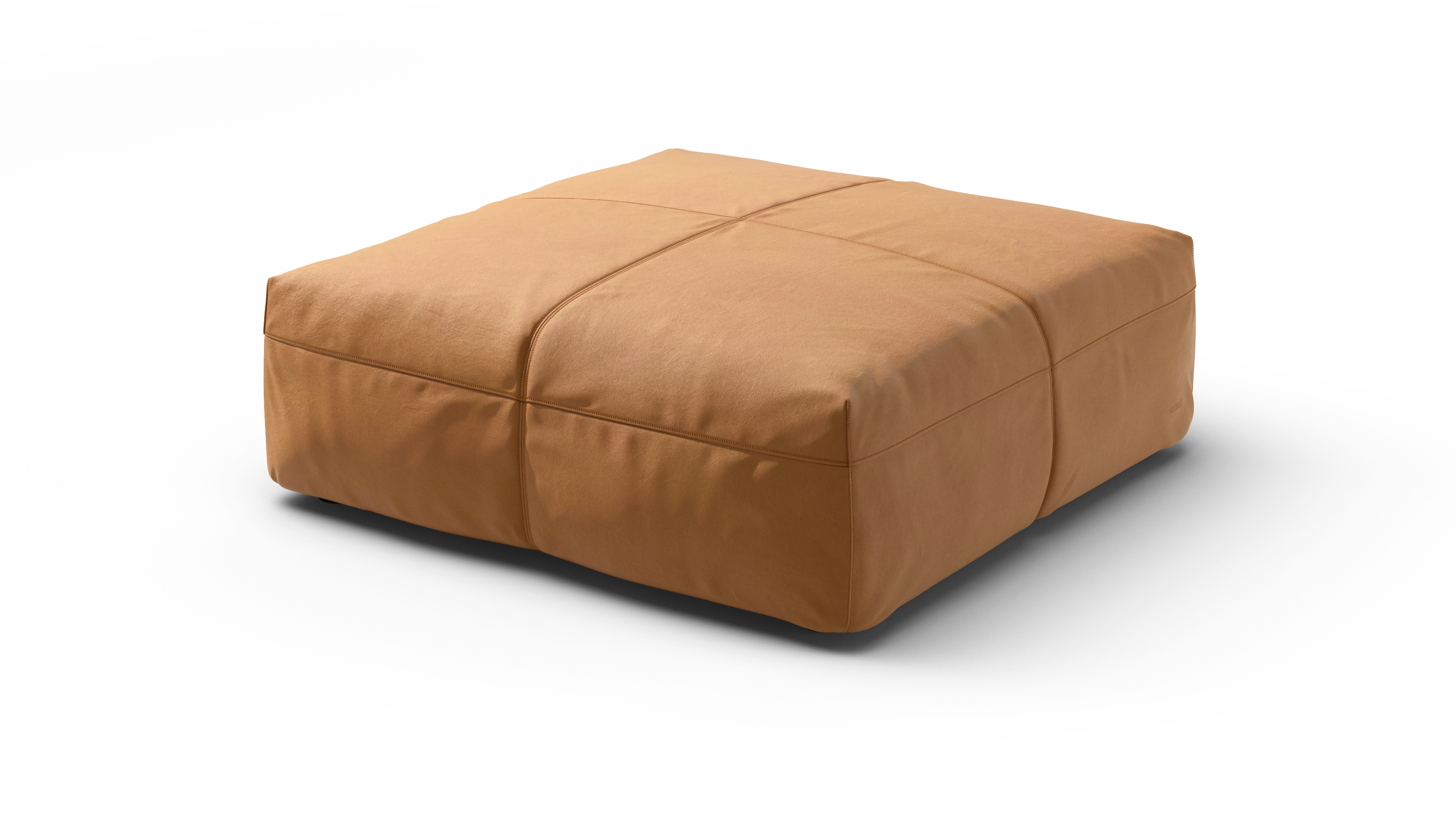 vetsak Cover Sofa Seat XLarge fodera pelle marrone 105x105