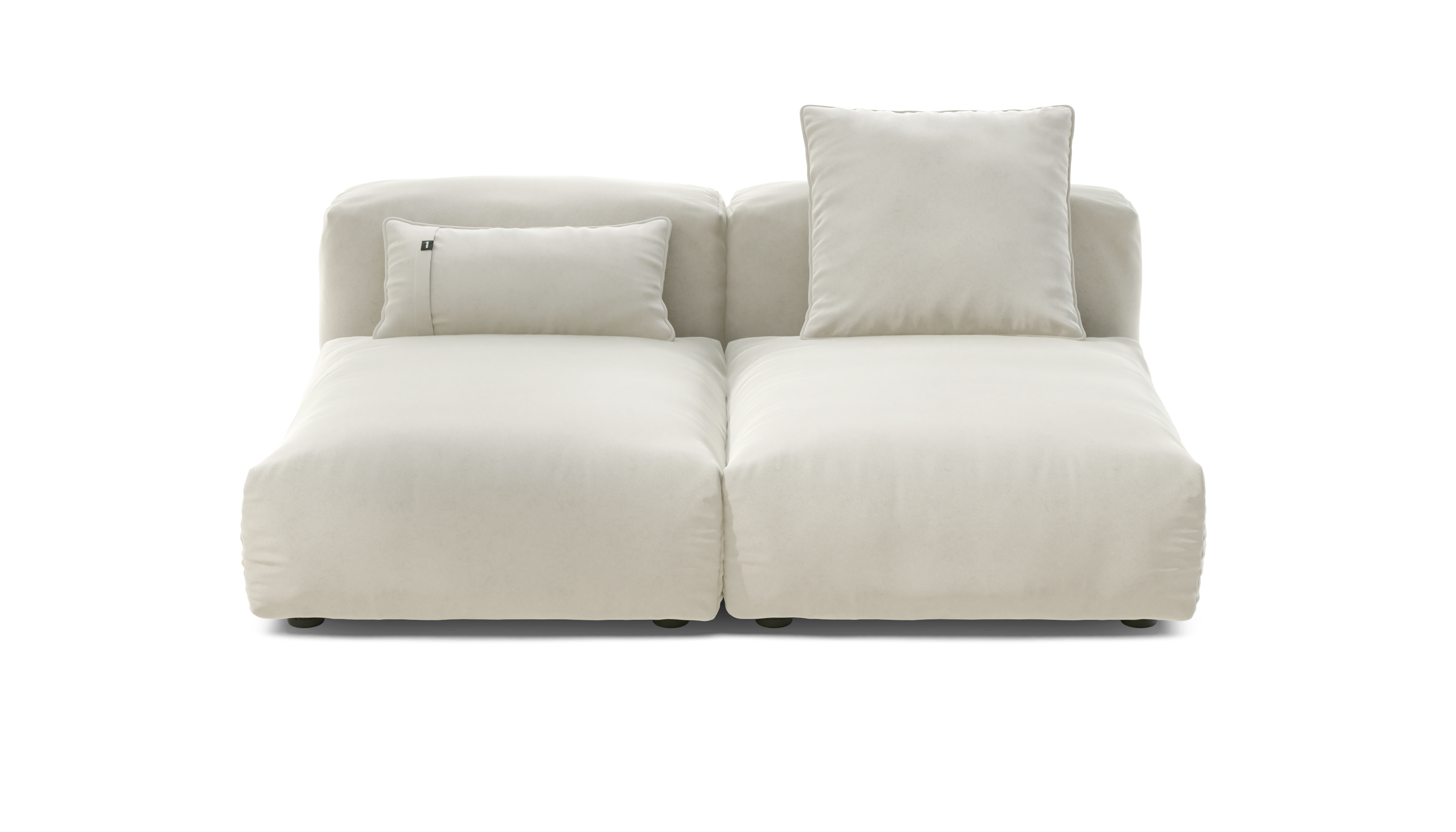 vetsak Sofa Set 01 Medium divano modulare Suave Pearl 2,5 posti